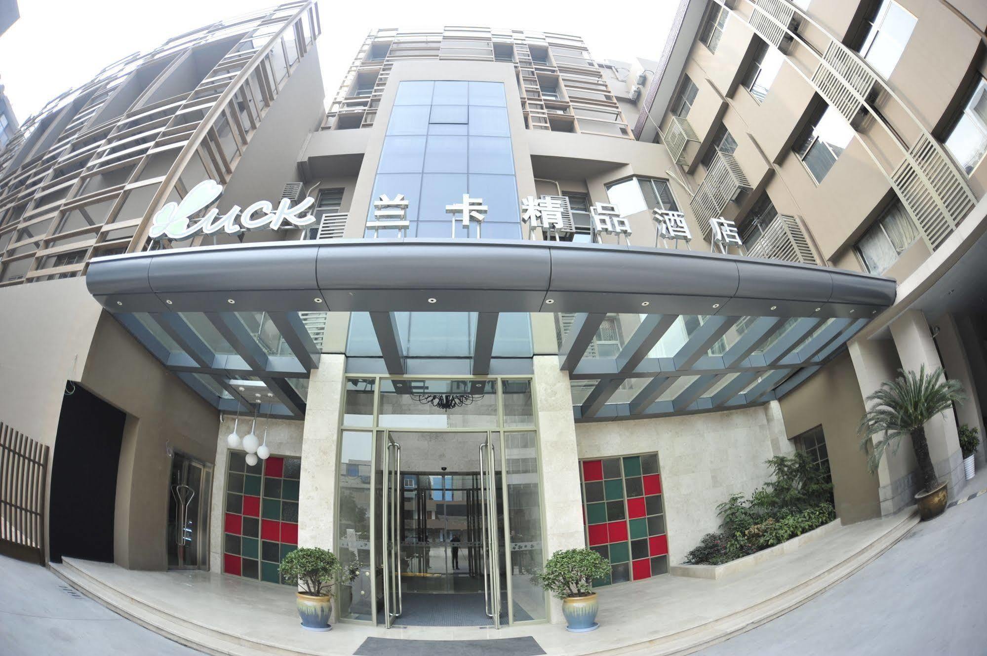 Luck Boutique Hotel Hangzhou Exteriör bild
